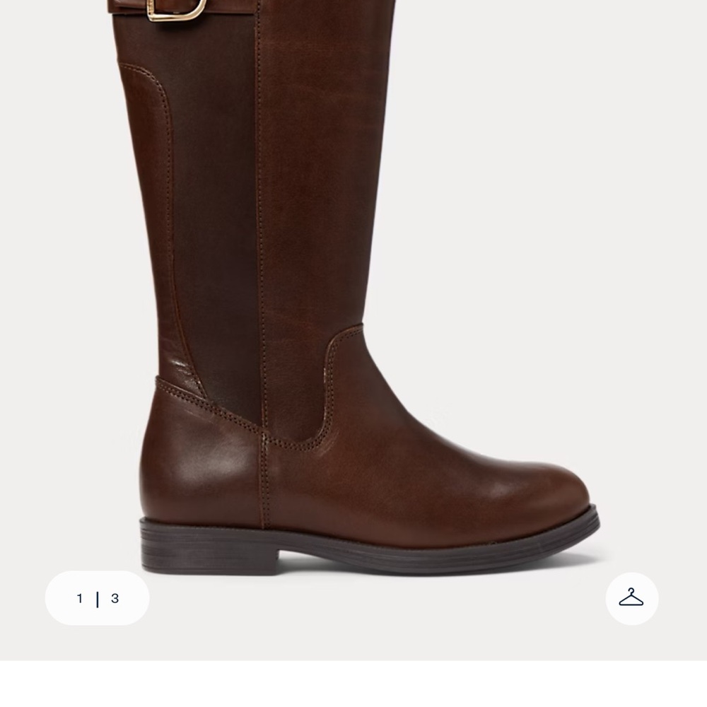 Ralph Lauren Kids Brown Boots